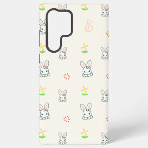Funda Para Samsung Galaxy S22 Ultra Bunny Bloom Delight
