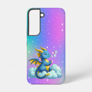 Funda Para Samsung Galaxy S22 Burbuja colorida suave Dragón