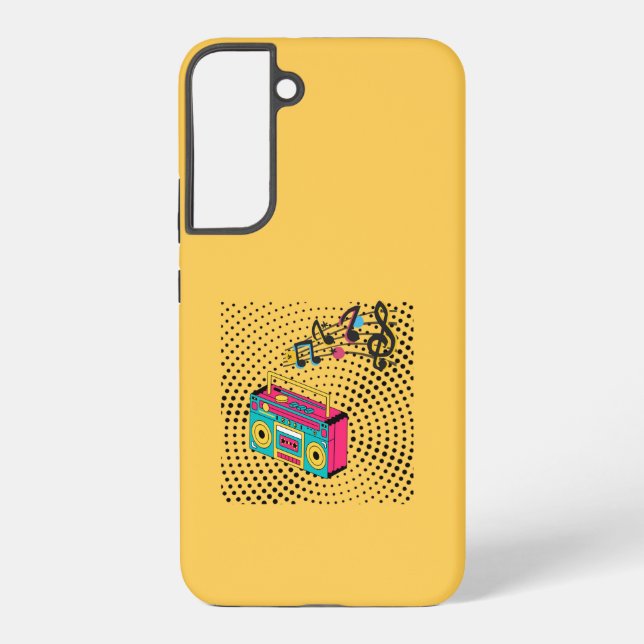 Funda Para Samsung Galaxy Buzón de audio retro. (Reverso )