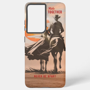 Funda Para Samsung Galaxy S21 Ultra Cabalgando juntos - Una maravillosa vida Western (