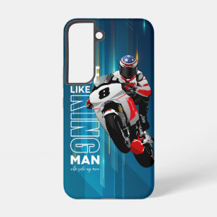 Funda Para Samsung Galaxy S22 Cabalgata como un Rey  