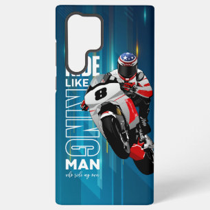 Funda Para Samsung Galaxy S22 Ultra Cabalgata como un Rey  