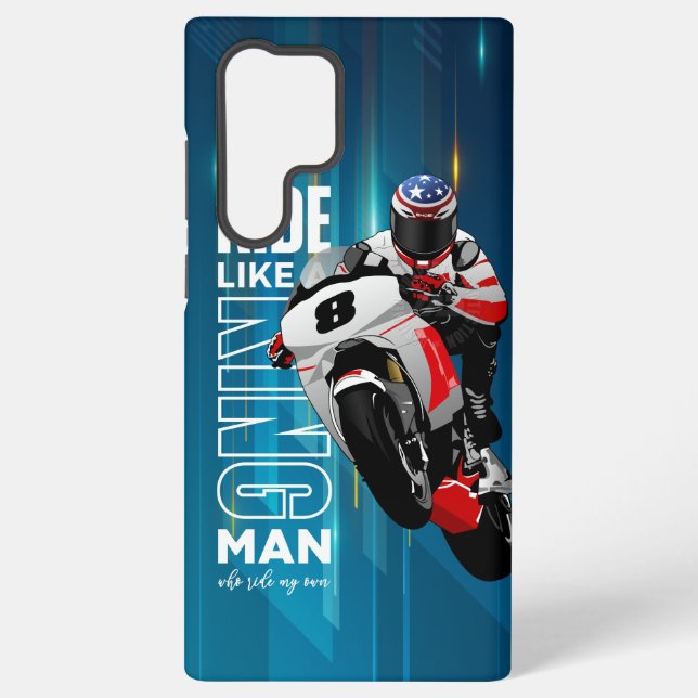 Funda Para Samsung Galaxy Cabalgata como un Rey | (Reverso )