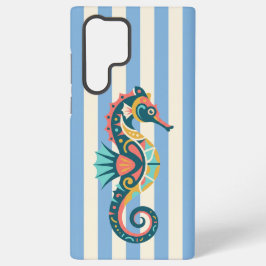 Funda Para Samsung Galaxy S22 Ultra Caballito de Mar Colorido