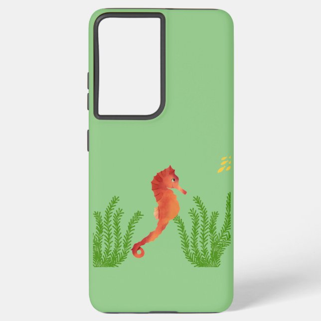 Funda Para Samsung Galaxy Caballo de mar (Reverso )