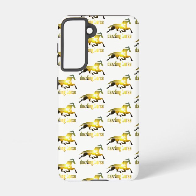 Funda Para Samsung Galaxy caballo deslumbrante (Reverso )