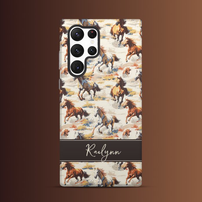 Funda Para Samsung Galaxy Caballos de atardecer (Subido por el creador)