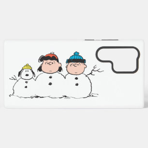 Funda Para Samsung Galaxy S22 Ultra Cacahuetes   3 Persona Snowman