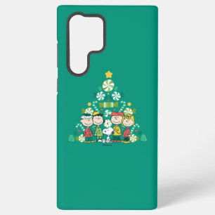 Funda Para Samsung Galaxy S22 Ultra Cacahuetes Árbol de Navidad de menta