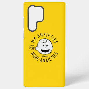 Funda Para Samsung Galaxy S22 Ultra Cacahuetes   Charlie Brown Nervous desde 1950