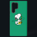 Funda Para Samsung Galaxy S22 Ultra Cacahuetes | Snoopy Saxophone Player<br><div class="desc">Echa un vistazo a este divertido diseño de maní con Snoopy.</div>
