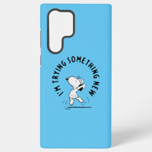 Funda Para Samsung Galaxy S22 Ultra Cacahuetes   Snoopy Tramitando Algo Nuevo