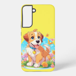 Funda Para Samsung Galaxy S22+ Cachorro Adorable