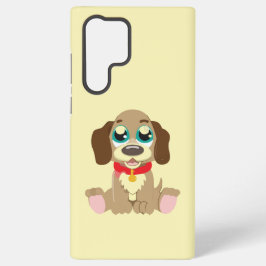 Funda Para Samsung Galaxy S22 Ultra Cachorro Adorable Con Ojos Hermosos