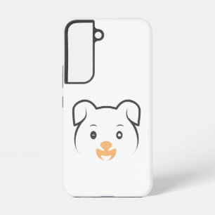 Funda Para Samsung Galaxy S22 Cachorro Adorable Guiñando