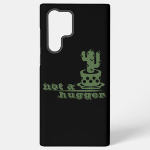 Funda Para Samsung Galaxy S22 Ultra Cactus No es un abrazador dicho divertido