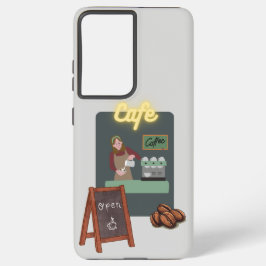 Funda Para Samsung Galaxy S21 Ultra Cafe phone case