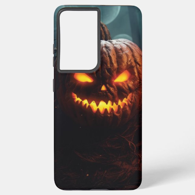 Funda Para Samsung Galaxy Calabaza malvada (Reverso )