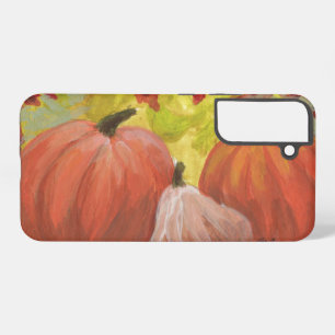 Funda Para Samsung Galaxy S22+ Calabazas de Acción de Gracias #2 hojas de otoño d