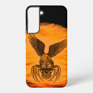 Funda Para Samsung Galaxy S22+ Calavera de araña con águila