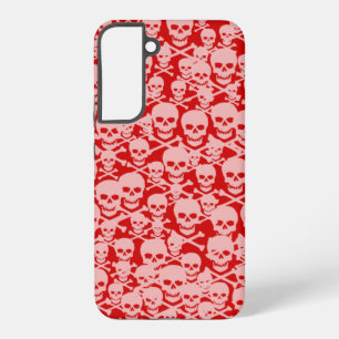 Funda Para Samsung Galaxy S22+ Calaveras y huesos cruzados