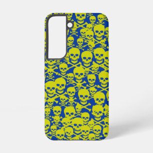 Funda Para Samsung Galaxy S22 Calaveras y huesos cruzados
