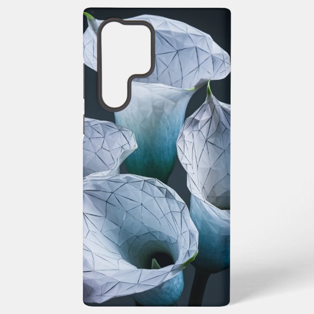 Funda Para Samsung Galaxy Calla Lilies Arte cristalino (Reverso )