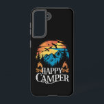Funda Para Samsung Galaxy S21 Camionera de camping feliz retro<br><div class="desc">Camionera de camping feliz retro</div>