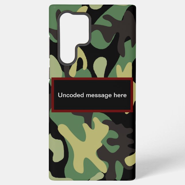 Funda Para Samsung Galaxy Camo (Reverso )