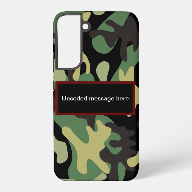 Funda Para Samsung Galaxy Camo (Reverso )