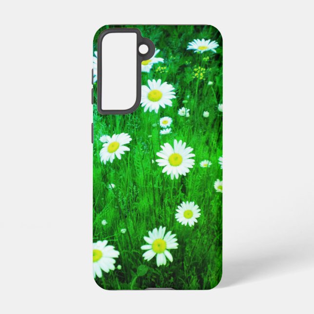Funda Para Samsung Galaxy Campo De Daisies (Reverso )