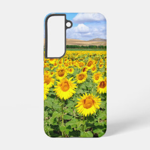 Funda Para Samsung Galaxy S22 Campo de girasol