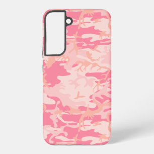 Funda Para Samsung Galaxy S22+ Camuflaje rosa, ejército, ejército