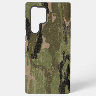 Funda Para Samsung Galaxy S22 Ultra Camuflaje verde desvaído