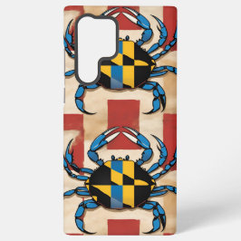 Funda Para Samsung Galaxy S22 Ultra Cangrejo azul de Maryland