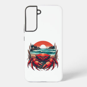 Funda Para Samsung Galaxy S22+ cangrejo de Maine costero/náutico