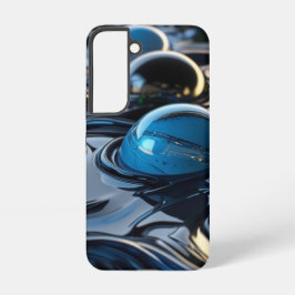 Funda Para Samsung Galaxy S22 Canicas En Líquido