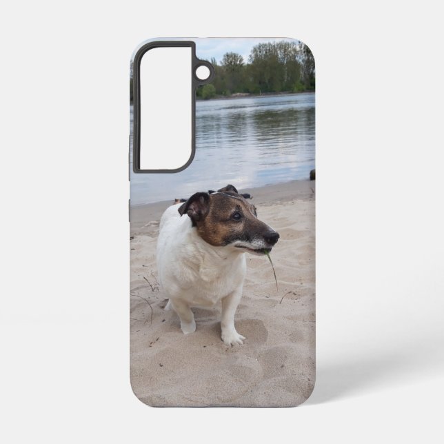 Funda Para Samsung Galaxy Capo von Oppenheim, Jack Russell Terrier Dog (Reverso )