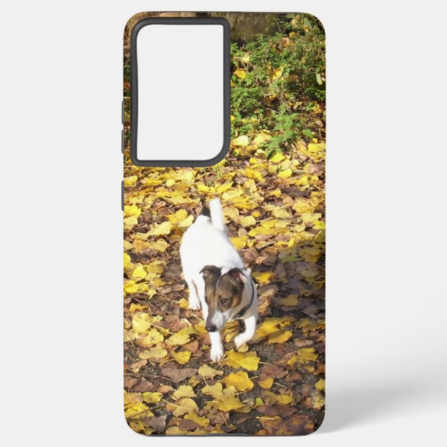 Funda Para Samsung Galaxy Capo von Oppenheim, Jack Russell Terrier Dog (Reverso )