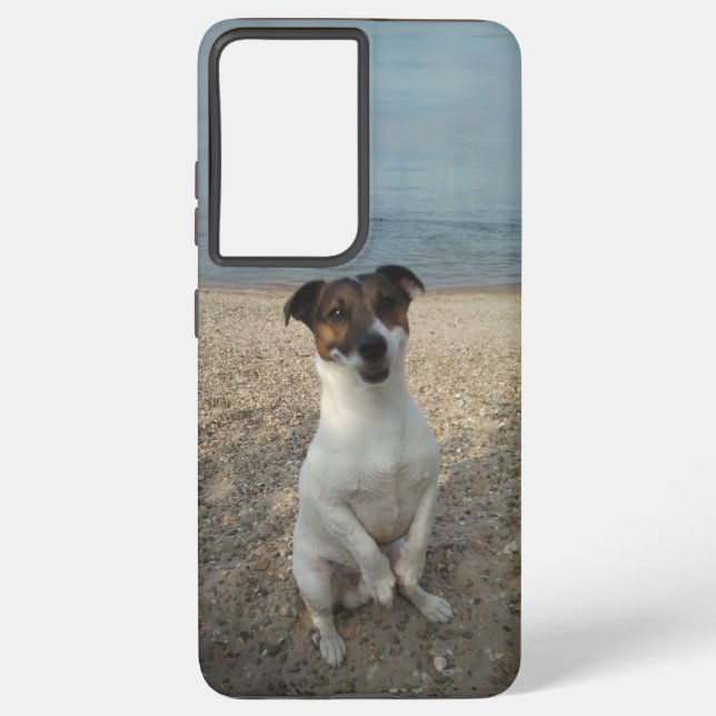 Funda Para Samsung Galaxy Capo von Oppenheim, Jack Russell Terrier Dog (Reverso )