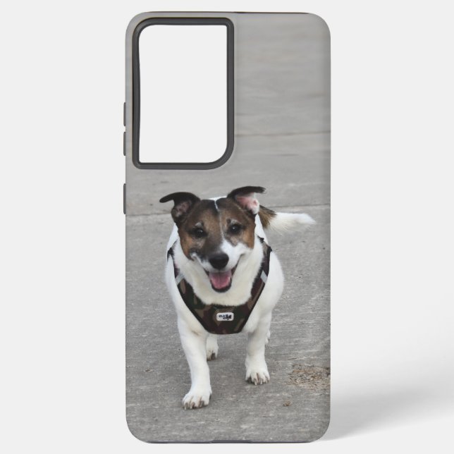 Funda Para Samsung Galaxy Capo von Oppenheim, Jack Russell Terrier Dog (Reverso )