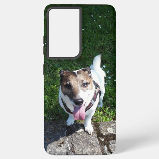 Funda Para Samsung Galaxy Capo von Oppenheim, Jack Russell Terrier Dog (Reverso )