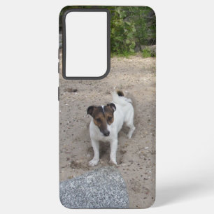 Funda Para Samsung Galaxy S21 Ultra Capo von Oppenheim Jack Russell Terrier, Perro