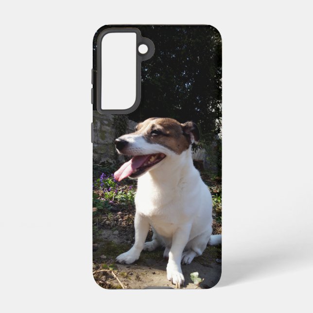 Funda Para Samsung Galaxy Capo von Oppenheim Jack Russell Terrier, Perro (Reverso )