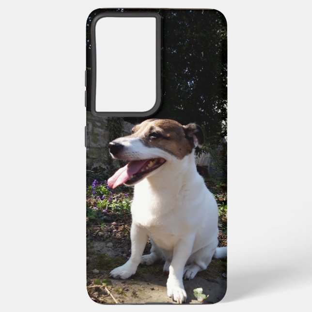Funda Para Samsung Galaxy Capo von Oppenheim Jack Russell Terrier, Perro (Reverso )