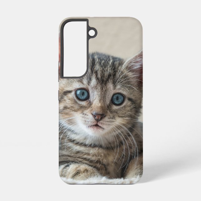 Funda Para Samsung Galaxy Cara de gato suave (Reverso )