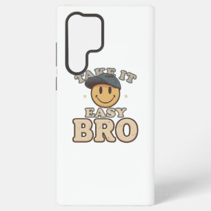 Funda Para Samsung Galaxy S22 Ultra Cara sonriente retro de los 90 con sombrero