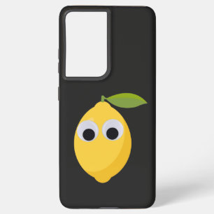 Funda Para Samsung Galaxy S21 Ultra Carácter limón lindo con ojos googly