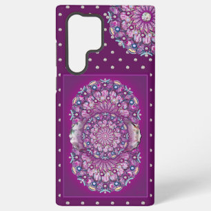 Funda Para Samsung Galaxy S22 Ultra Cardinal Red Rosace