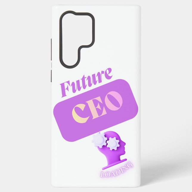 Funda Para Samsung Galaxy Cargando futuro CEO (Reverso )